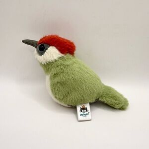Jellycat Birdling Woodpecker Plush Stuffed Animal Toy Bird 4” Green